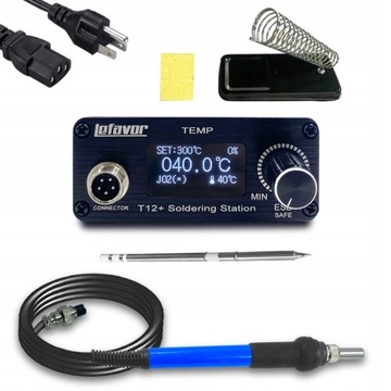 Lefavor T12+ Soldering Iron Station1.3inch OLED