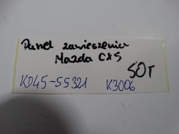 IDEÁLNÍ PANEL ZAVĚŠENÍ MAZDA CX5 1