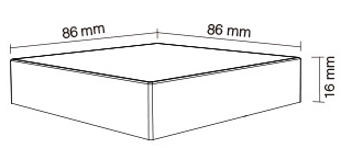 4-зонная настенная панель MILIGHT LED MONO CCT B2
