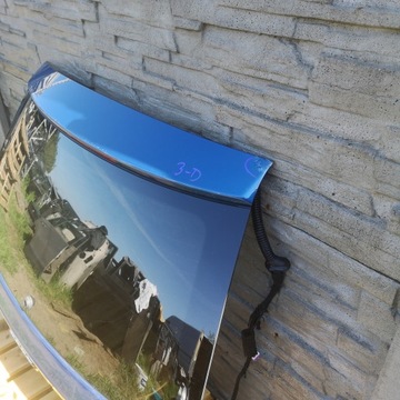 A3 8P 3-DVEŘOVÝ VÍKO KUFRU ZADNÍ MODRÁ