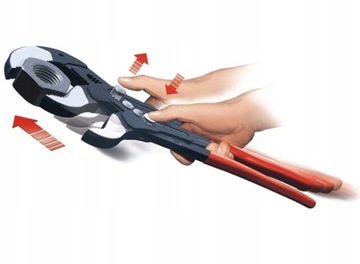 ТРУБНЫЕ ЩИПЦЫ KNIPEX COBRA КЛЮЧ 180 мм 87 01 180