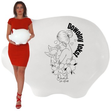 SKARBONKA Z IMIENIEM TWOIM NAPISEM PERSONALIZOWANA