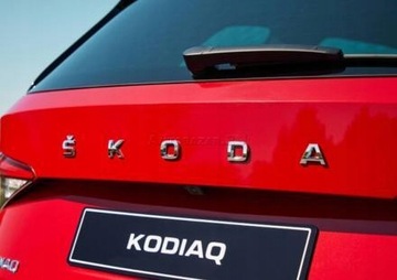 NÁPIS ZNAK SKODA NA KRYT KODIAK KAROQ