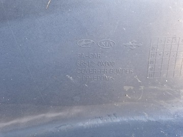 HYUNDAI I10 07-10 NÁRAZNÍK PŘEDNÍ 86512-0X000
