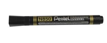 Marker permanentny Pentel okrągła końcówka Czarny