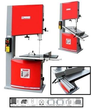 PIŁA TAŚMOWA DO DREWNA HOLZMANN HBS700