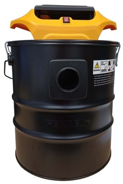 Пылесос для золы для каминной решетки, мусора, опилок FERREX 1300 W 20L 1300W