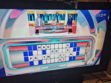 ПОВРЕЖДЕННЫЙ ТЕЛЕВИЗОР SAMSUNG 40 ДЮЙМОВ LE40S62B + ПУЛЬТ ПУЛЬТА ПУЛЬТА