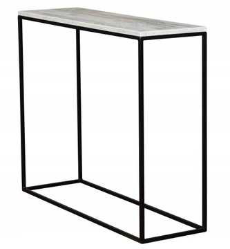 KONSOLA regał Industrial LOFT metal+drewno PM7