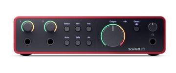 FOCUSRITE SCARLETT 2i2 4RD 4GEN + ПРОГРАММНОЕ ОБЕСПЕЧЕНИЕ