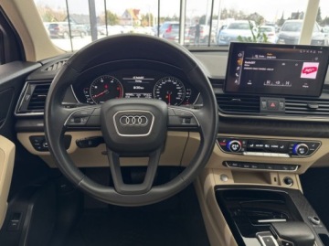 Audi Q5 II SUV Facelifting 2.0 35 TDI 163KM 2021 Audi Q5 35 TDI Kamera cofania CarPlayAndroid LED Podgrzewane fotele, zdjęcie 14