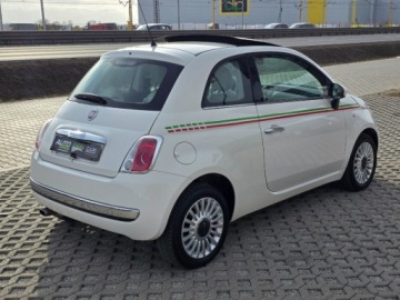 Fiat 500 II Seria 1 1.2 69KM 2011 Fiat 500 1.2 69Ps Panorama POLSKORY Alu Bialy Gwarancja 1.2 Benzyna, zdjęcie 27