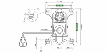 ПРОЧНЫЙ МЕХАНИЗМ НАКЛОНА кресел и стульев 153х250