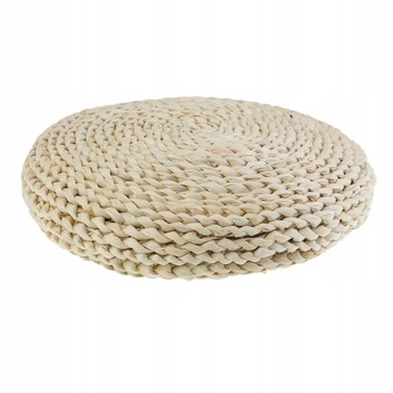 30cm Naturalna słomiana Poduszka Tatami