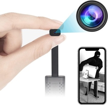 Minikamera Wi-Fi HD1080P z funkcją noktowizyjną