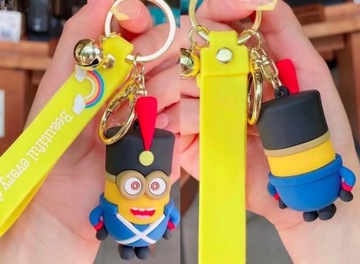 БРЕЛОК ДЛЯ БРЕЛОК «МИНЬОНЫ» КРАСИВЫЙ НА КАЖДЫЙ ДЕНЬ КУЛОН 20 СМ КУЛОН + БЕСПЛАТНЫЙ ЧЕХОЛ