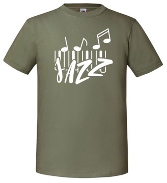 Jazz Music Piano, Muzyka, Muzyczna Koszulka, T-shirt