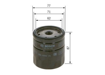 BOSCH 0 451 103 349 FILTR OLEJE