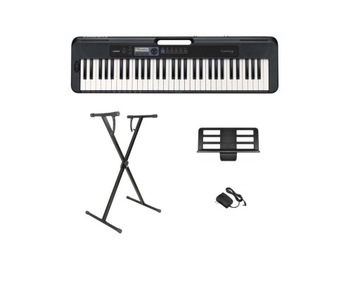 CASIO CT-S300 keyboard dynamiczna klawiatura + statyw, zasilacz, pulpit