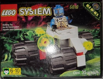 LEGO 6818 Cyborg Scout [Space: UFO] z instrukcją i pudełkiem kosmos ufolud