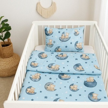 КОМПЛЕКТ ПОСТЕЛЬНОГО БЕЛЬЯ С НАПОЛНИТЕЛЕМ ДЛЯ ДЕТСКОЙ кроватки 90х120 2в1