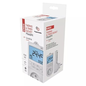 Розеточный термостат с функцией цифрового таймера