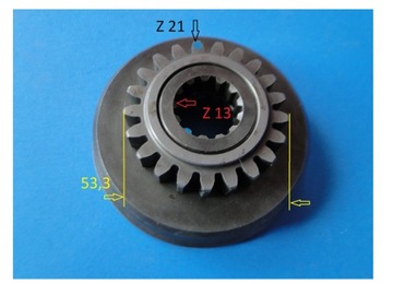 HUSQVARNA TE TC 450 2003 05 TRYB zębatka 8000A4248