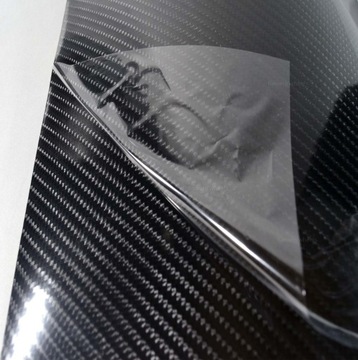 5D CARBON CARBON GLOSS Фольгированный шпон Черный RAKLA 3M x 0,5M