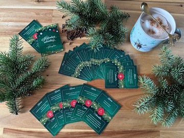 KALENDARZ ADWENTOWY ZADANIA + CIEKAWOSTKI DLA CAŁEJ RODZINY 30 KART