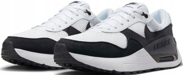 Buty Męskie NIKE AIR MAX SYSTM retro sportowe czarne wygodne białe