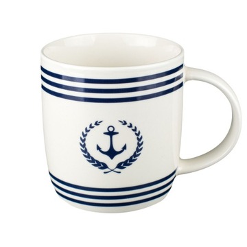 Kubek ceramiczny morski z kotwicą Captain Mike