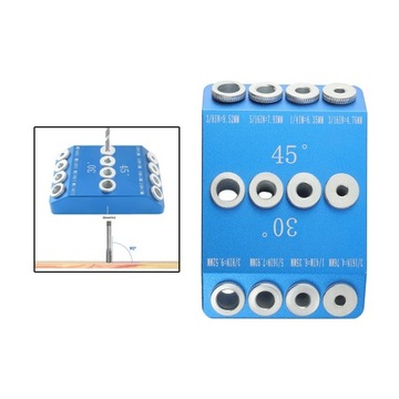 Шаблон для сверления из синего алюминиевого сплава