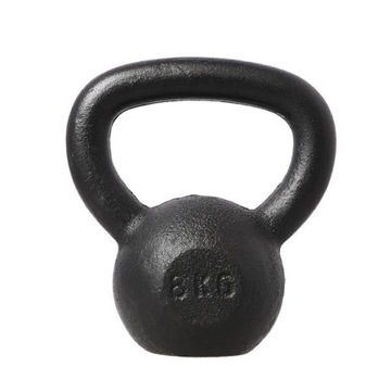 HANTLA ŻELIWNA HMS 8kg KULA KETTLEBELL z uchwytem