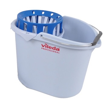 ВЕДРО VILEDA PRO С НАБОРОМ СОКОЖИЛКИ + БЕСПЛАТНАЯ ШВАБРА