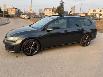 Volkswagen Golf VII GTD 5d 2.0 TDI-CR BlueMotion Technology 184KM 2015 Volkswagen Golf Piekny GTD 184KM Kamera Sam Parkuje Ksenon Navi Automat 2.0, zdjęcie 5