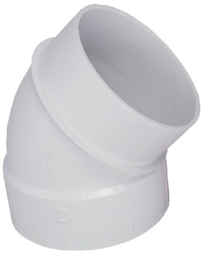 KOLANO PVC 45° - 51 mm