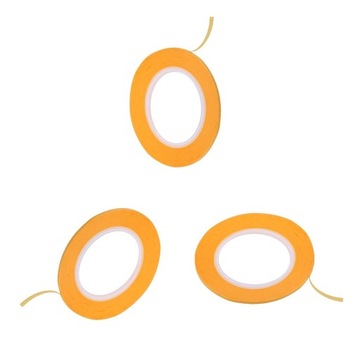3x taśma maskująca DIY natryskiwanie dekoracji
