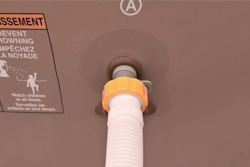 2x PODPORA RUR BASENOWYCH do BASENU INTEX BESTWAY na ADAPTER REDUKCJĘ 32x38