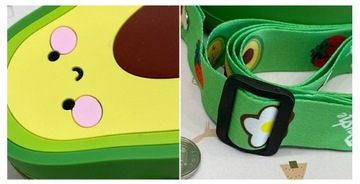 TOREBKA SILIKONOWA DZIECIĘCA NA RAMIĘ AWOKADO