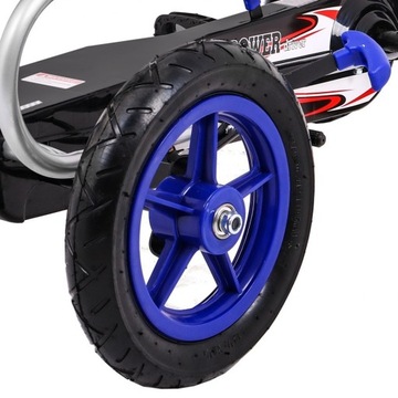 Педальный картинг Full Ahead AIR для детей 3+ Синий + регулировка сиденья