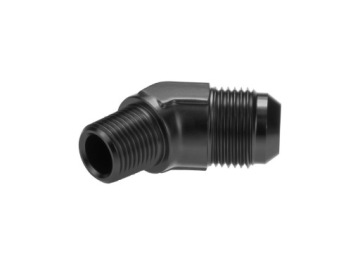Переходной ниппель AN12 - 3/4 NPT 45st JIC между мужчинами - NPT Black FMIC
