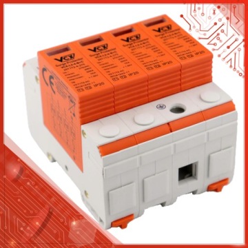 ЗАЩИТА ОГРАНИЧИТЕЛЯ ПЕРЕНАПРЯЖЕНИЯ B+C T1+T2 4P 7кА 3 ФАЗЫ VCX