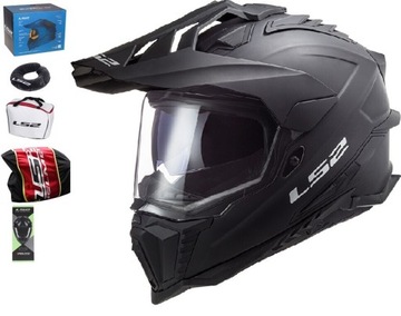 KASK LS2 MX701 EXPLORER SOLID MATT BLACK ECE 22.06 L