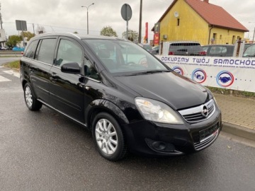 Opel Zafira B 1.7 CDTI ecoFLEX 125KM 2009 Opel Zafira XENONY POLSKORY KLIMATYZACJA TEMPOMAT KOMPUTER 7-MIEJSC GWARAN, zdjęcie 4