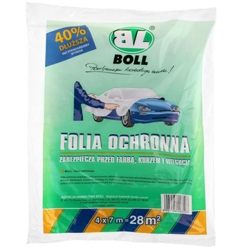 Folia ochronna malarska BOLL 4m x 7m