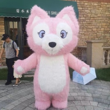 GIGANT! 2m Słodki Lisek kostium strój dmuchany