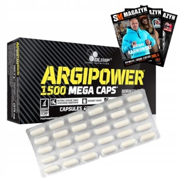 OLIMP ARGI POWER 60KAP ARGININA 1500MG AAKG