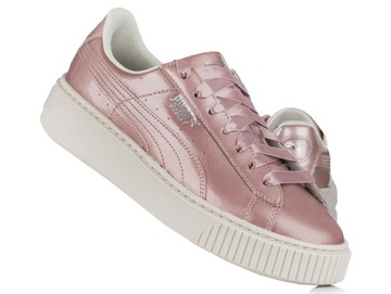 Обувь Puma Basket Platform Metal JR 366031 03