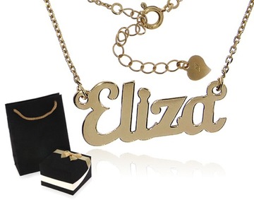 Łańcuszek srebr* ELIZA prezent dziewczyn* LgSN562