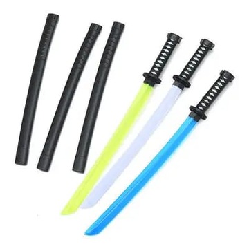 MIECZ KATANA SZABLA LED DZWIEK ŚWIECI KOLORY SUPER EFEKT SAMURAJ
